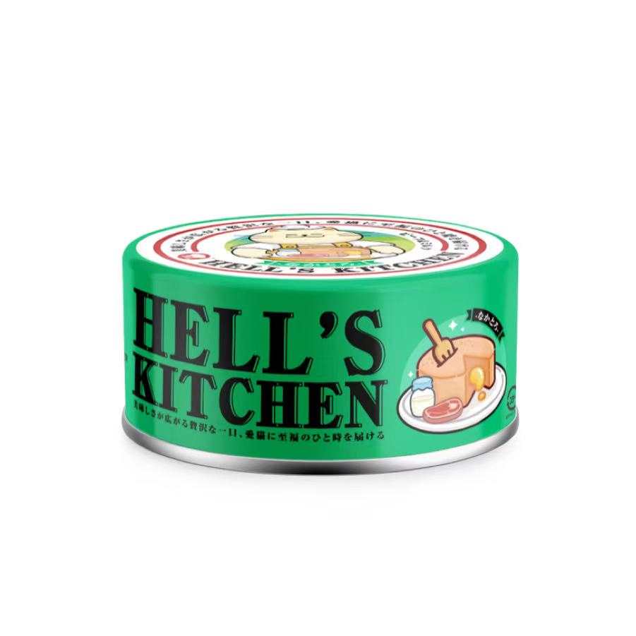 OriPet Hell's Kitchen twin-star lava complete main food can - beef and fresh milk (For Cats)