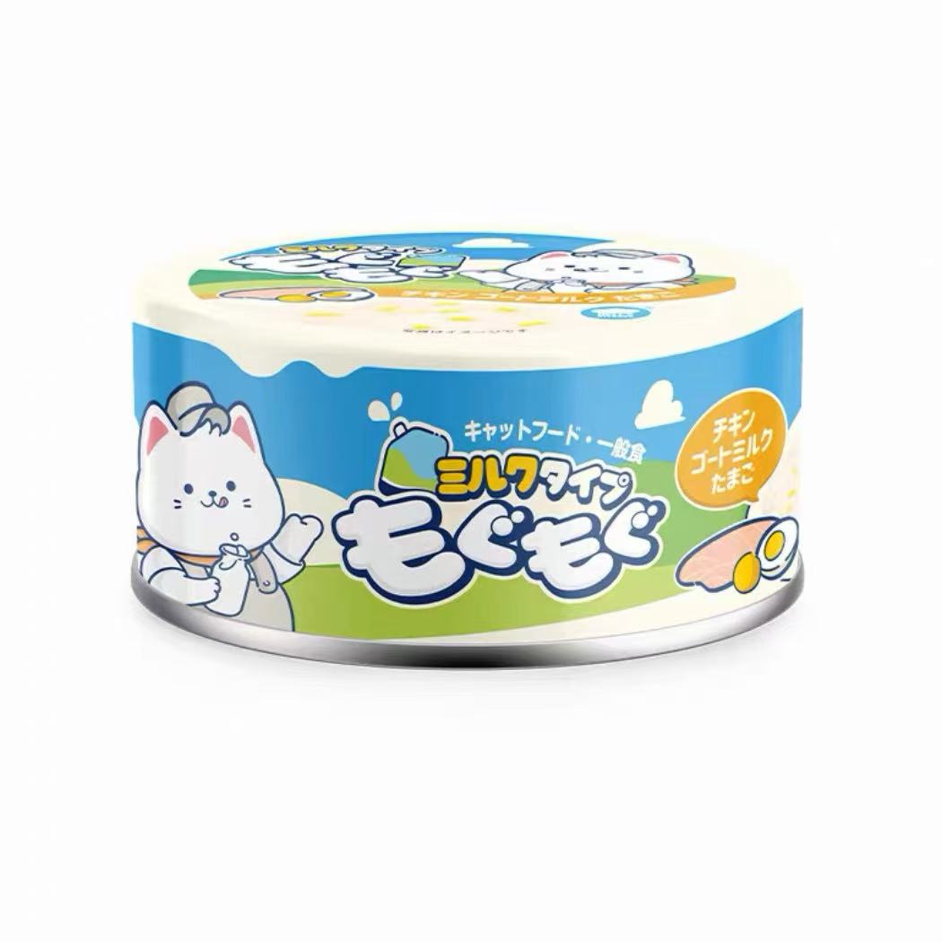 OriPet Hell’s Kitchen goat milk nutrition cat can-chicken, goat milk & egg yolk 80g (For Cats)