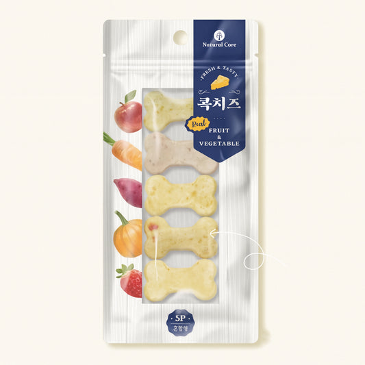 Natural Core Natural Core Chicken, Vegetable & Cheese Pet Treats