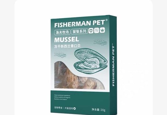Fisher Ranch Fisher Ranch · Freeze-Dried New Zealand Green-Lipped Mussel (For Cats & Dogs)