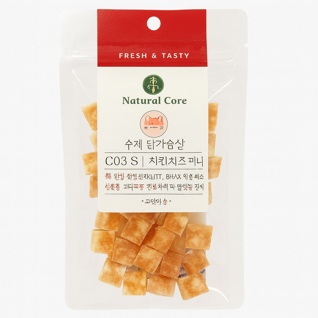 Natural Core Natural Core Mini Chicken Cheese Chunks