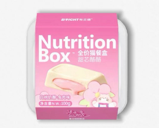 OriPet Bright Nutrition Box rabbit & cheese complete cat food 100g (For Cats)