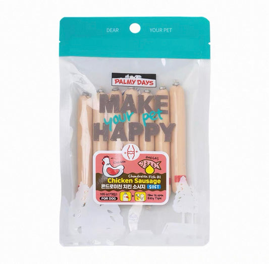 OriPet Palmy Days chicken sausage with fish oil & chondroitin (For Dogs)