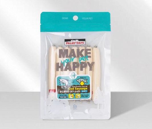 OriPet Palmy Days cod sausage with fish oil & chondroitin (For Dogs)