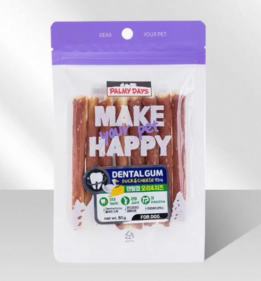 OriPet Palmy Days duck & cheese finger dental (For Dogs)