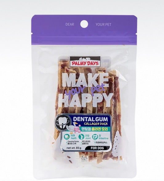 OriPet Palmy Days collagen duck dental chews (For Dogs)