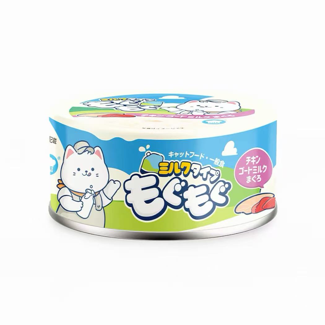 OriPet Hell’s Kitchen goat milk nutrition cat can-chicken, goat milk & tuna 80g (For Cats)