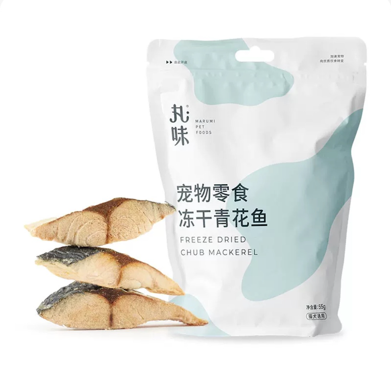 Marumi Pet Food This Freeze-Dried Mackerel Treat