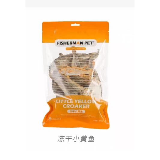 Fisher Ranch Fisher Ranch · Freeze-Dried Yellow Croaker (For Cats & Dogs)