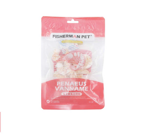 Fisher Ranch FishermanPet Freeze-dried King Prawn (Vannamei) for Cats & Dogs