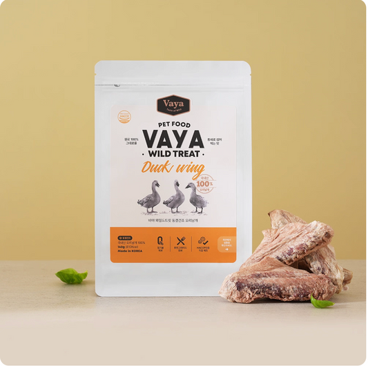 Vaya Vaya Wild Treat – Freeze-dried Duck Wing Dog Treats 140g