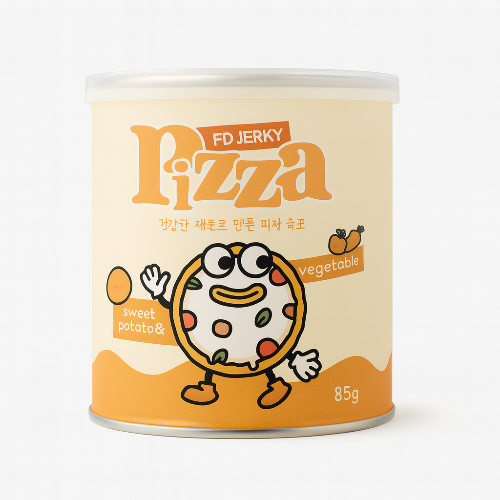 FD Jerky FD Treats Sweet Potato and Vegetable Pizza