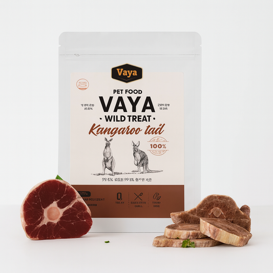 Vaya Vaya Wild Treat Freeze-dried Kangaroo Tail Dog Treats 140g