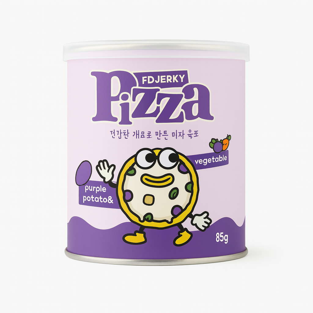 FD Jerky FD Treats Purple Sweet Potato and Vegetable Pizza