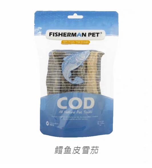 Fisher Ranch Fisher Ranch · Air-Dried Cod Fish Skin (For Dogs)