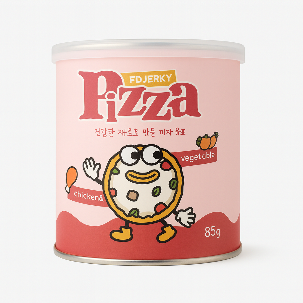 FD Jerky FD Treats Chicken and Vegetable Pizza