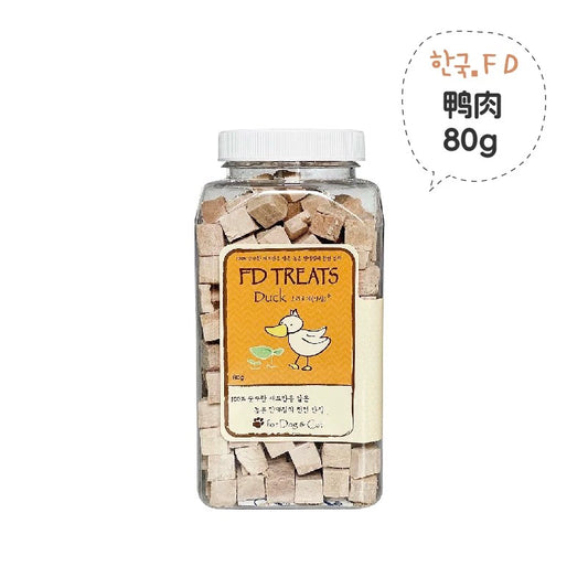 FD Jerky FD Treats freeze-dried duck meat