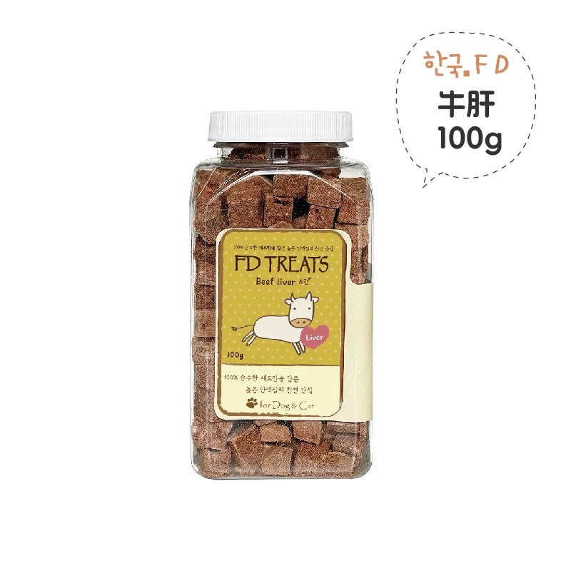 FD Jerky FD Treats Freeze-dried Beef Liver