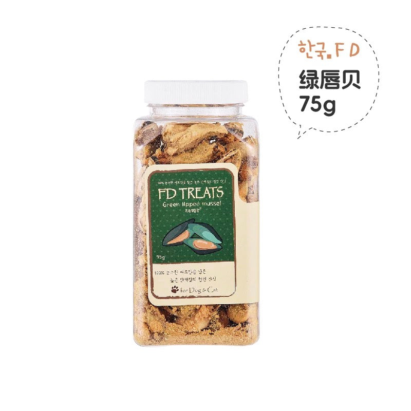 FD Jerky FD Treats Green-lipped Shell Freeze-dried
