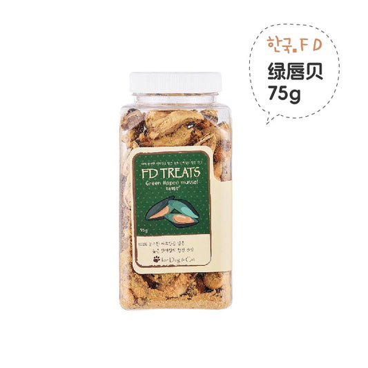 FD Jerky FD Treats Green-lipped Shell Freeze-dried