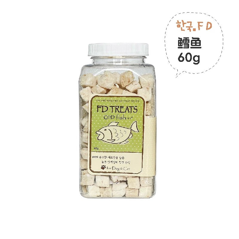 FD Jerky FD Treats freeze-dried cod
