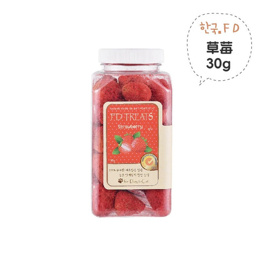 FD Jerky FD Treats freeze-dried strawberries