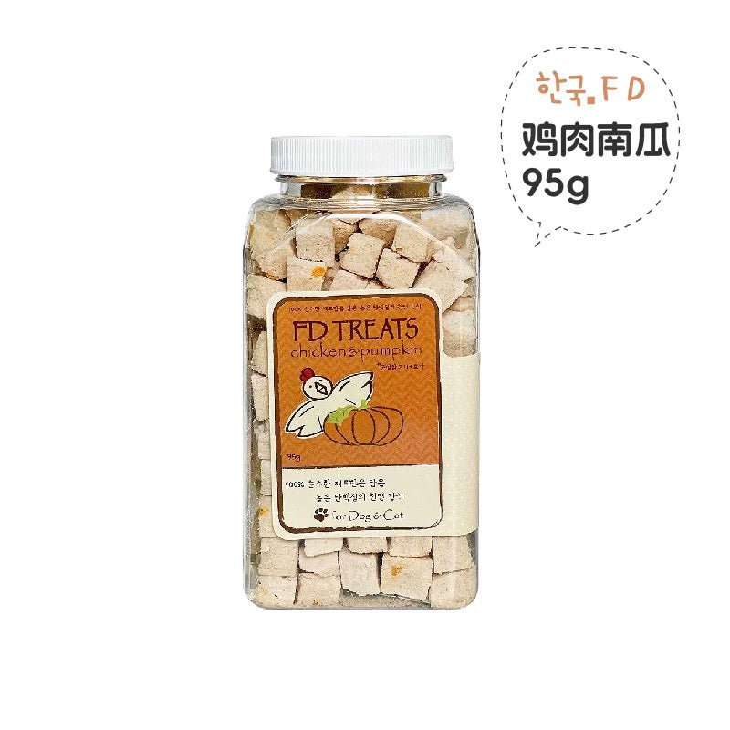 FD Jerky FD Treats Chicken Pumpkin Freeze-dried