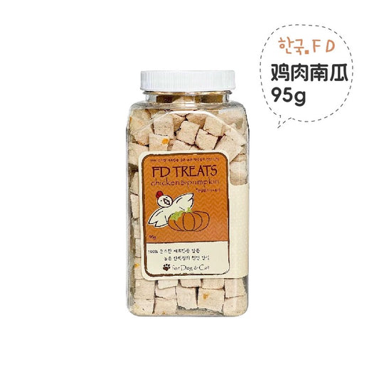 FD Jerky FD Treats Chicken Pumpkin Freeze-dried
